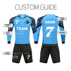 Wholesale goalkeeper soccer jersey with sponge high quality wholesale soccer jerseys - Product Image 6