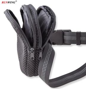 A mani libere di Trasporto Cintura In Vita Regolabile Guinzaglio Del Cane-A Scomparsa Durevole Doppia Maniglia Formazione <span class=keywords><strong>Bungee</strong></span> con il Sacchetto - Product Image 2