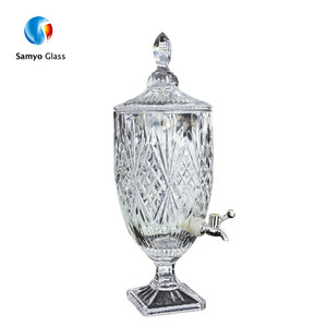Vaso de <span class=keywords><strong>cerveza</strong></span> dispensador de bebidas de agua con grifo <span class=keywords><strong>y</strong></span> tapa para bar - Product Image 4