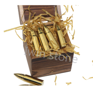 Proiettile A Forma di Oro In Acciaio Inox Whiskey Stones Su Misura il Livello di Cibo Accessori Popolare di Raffreddamento di Bevande Strumenti Bar - Product Image 5
