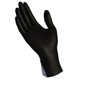 6 mil, Black <span class=keywords><strong>Nitrile</strong></span> gloves disposable fpr without dust,/Medical grade/LaTeX/rubber food safe - Product Image 3