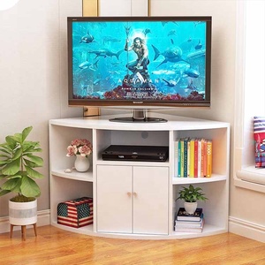 Mueble de Salón Más Vendido en 2022, Estante Esquinero para <span class=keywords><strong>TV</strong></span> de Madera, Mini Mueble de MDF con Tablero de Partículas Triangular - Product Image 2