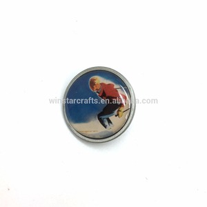 2018 nueva llegada Impresión logotipo personalizado Gold Coast Hannity Lapel Pin China - Product Image 1