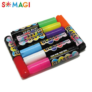 An toàn new stylish xóa khô ma thuật đầy màu sắc lỏng <span class=keywords><strong>chalk</strong></span> <span class=keywords><strong>marker</strong></span> ngòi cho hình ảnh cuốn sách - Product Image 5