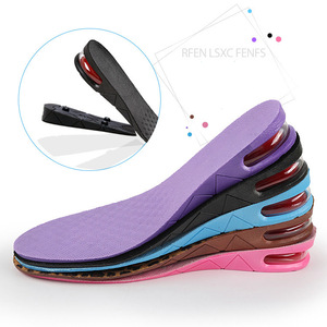 2 layers high increasing shoes elevator shoes insole heel altitude increasing shoe insoles - Product Image 1