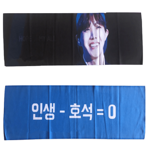 Por encargo doble cara microfibra impresa <span class=keywords><strong>bts</strong></span> Kpop lema <span class=keywords><strong>toalla</strong></span> - Product Image 1