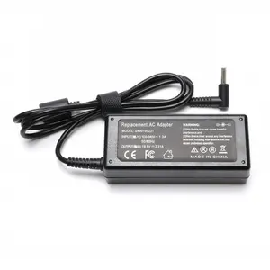 حاسب محمول بخصم كبير شاحن 45W 65W 19.5V 2.31A AC DC محول الطاقة شاحن الحبل ل HP