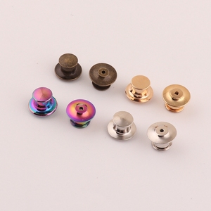 <span class=keywords><strong>Precio</strong></span> barato color plata latón bloqueo cabeza plana solapa pin trasero al por mayor - Product Image 1