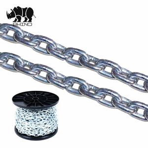 Trung Quốc Nhà sản xuất đồng bằng mạ kẽm DIN 766 ngắn liên kết chuỗi sắt mở liên kết chuỗi - Product Image 6