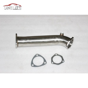 High quality SS304 Exhaust Down Pipes for A udi A4 A6 1.8T 76mm <strong>tube</strong> - Product Image 1