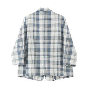 <span class=keywords><strong>Grigio</strong></span> Disfraz Mujer Nuovi Vestiti di Stile Per le donne del Vestito Casuale Manica Lunga Singolo Plaid Breasted della Giacca Sportiva delle Donne - Product Image 4