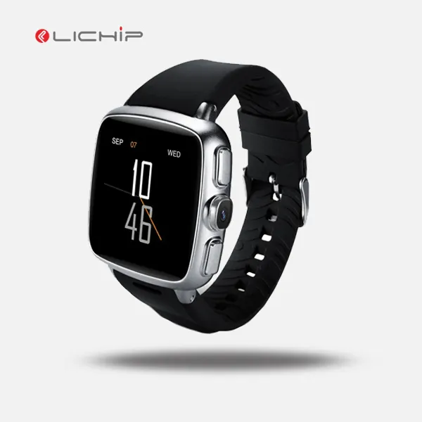 Lichip L151 المعصم بطاقة wifi 3 جرام gps للماء تي لبس smartwatch الروبوت 5.1 4.4 ارتداء سمارت ووتش الهاتف