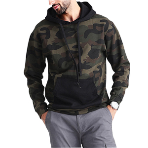 Nuevo diseño primavera Sudadera con capucha de camuflaje suelto Popular Logo de Hip Hop para hombres Sudadera con capucha - Product Image 4