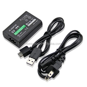 устройство питания адаптер переменного тока с USB данных зарядный кабель шнур для <span class=keywords><strong>PS</strong></span> Vita консоли № из Китая - Product Image 2