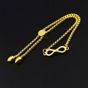 Bijoux de mode amour sans fin <span class=keywords><strong>pour</strong></span> toujours infini bracelet plaqué or <span class=keywords><strong>pour</strong></span> femme - Product Image 3