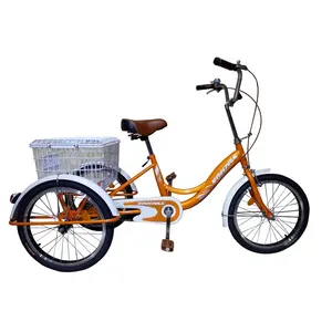 3 roues tricycle adulte canada/Chine meilleure vente adulte tricycle avec transporteur/tricycle adulte pour la course Chine vente pas cher