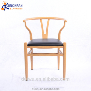 Style nordique en bois salle de réunion chaise salle à manger chaise - Product Image 2