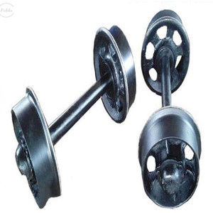 La minería subterránea, uso el mío carro 600mm de calibre de ruedas de ferrocarril conjunto para la venta - Product Image 4