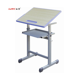 <span class=keywords><strong>Table</strong></span> à <span class=keywords><strong>dessin</strong></span> ajustable et pliable pour étudiants, échantillon de design personnalisé - Product Image 5
