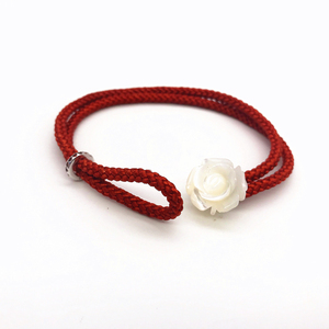 De alta calidad de la plata esterlina de la manera <span class=keywords><strong>925</strong></span> tejida pulsera de perlas y plata <span class=keywords><strong>925</strong></span> pulsera de diamantes - Product Image 2