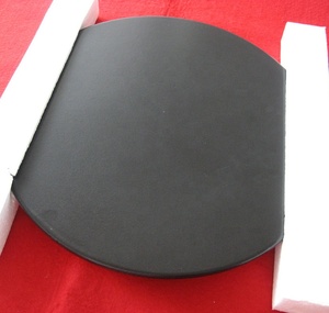 Fer à Pizza en céramique noire émaillée de qualité <span class=keywords><strong>alimentaire</strong></span>, réfractite naturelle de g, pierre à Pizza - Product Image 2