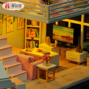 Puzzle <span class=keywords><strong>in</strong></span> <span class=keywords><strong>Legno</strong></span> Fatto a Mano <span class=keywords><strong>in</strong></span> Scala 1:24 per Casa delle Bambole, Modellino DIY per Ragazze, Set Regalo Perfetto per Bambini Realizzato <span class=keywords><strong>in</strong></span> <span class=keywords><strong>Legno</strong></span> - Product Image 3