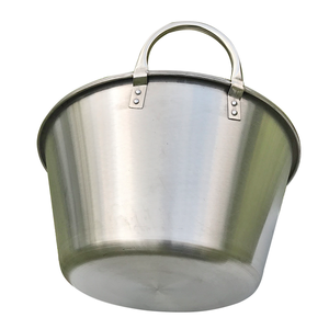 Juego de ollas grandes de acero inoxidable 304 para acampar al aire libre, juego de ollas para freír barbacoa - Product Image 4