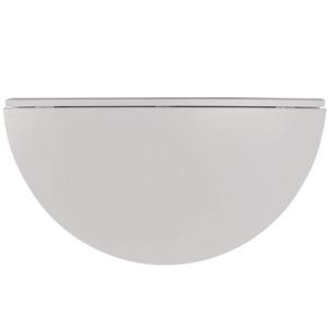 Blanco mesa plegable/plegable caído HOJA DE montado en <span class=keywords><strong>la</strong></span> pared semicircular de - Product Image 2