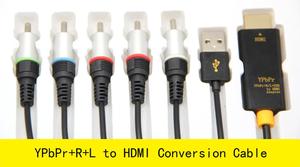 5RCA RVB Ypbpr AV Composante Vidéo R/<span class=keywords><strong>L</strong></span> Stéréo Audio à HDMI Câble Convertisseur 1080 p Adaptateur pour CIEL HD <span class=keywords><strong>Blu</strong></span> <span class=keywords><strong>Ray</strong></span> DVD - Product Image 4