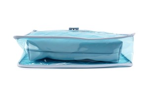Claro caramelo de PVC doble cremallera playa verano Bolsos Mujer bolsos - Product Image 5