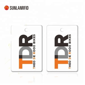 El más nuevo inteligente cristal tarjeta/Rfid PET NFC clave Fob epoxi tarjeta Rfid epoxi etiqueta Rfid con código QR - Product Image 6