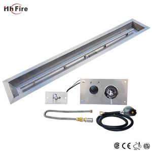 DIY Linéaire En Acier Inoxydable <span class=keywords><strong>Cheminée</strong></span> Brûleur Kit Avec Propane Gaz Connexion - Product Image 6