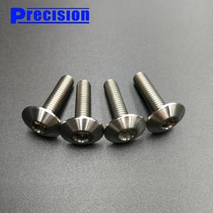 Baoji titane <span class=keywords><strong>vallée</strong></span> fabricants produire titane semi-tête ronde à l'intérieur <span class=keywords><strong>vis</strong></span> à tête hexagonale moto pour une utilisation - Product Image 4