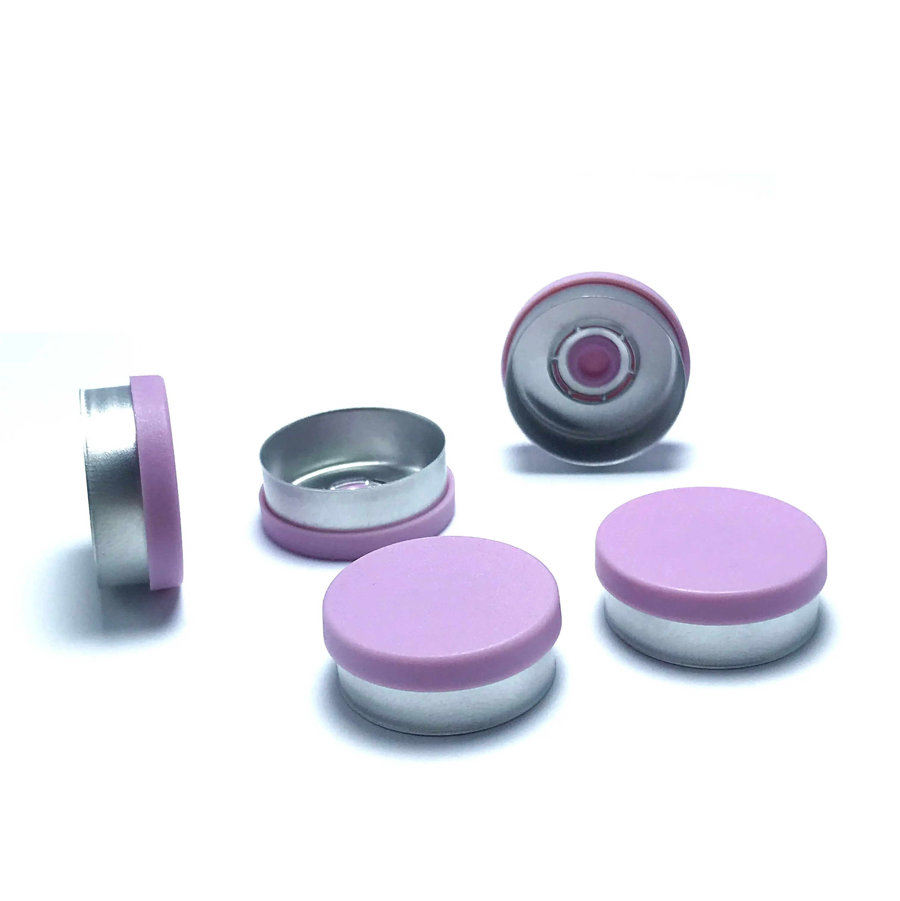 Pharmaceutical custom logo 20mm flip top vial cap for 10ml injection vial use