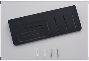 Bathroom Shelf Wall Mounted Black <strong>Soap</strong> Dish <strong>Soap</strong> <strong>Holder</strong> - Product Image 6