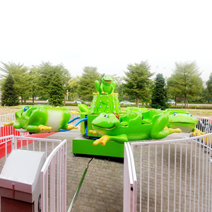 Atracción al aire libre parque de diversiones atracciones para niños <span class=keywords><strong>Rana</strong></span> saltando para <span class=keywords><strong>la</strong></span> venta - Product Image 5