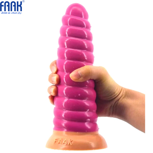 FAAK G111 Stimulative शंख आकार गुदा प्लग मालिश सेक्स खिलौना वयस्क पशु dildo पशु आकार dildo बट प्लग गुदा खिलौने - Product Image 2