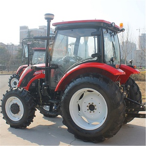 China Traktor 4x4 Mini granja 4WD Tractor compacto QLN 4*4 100HP Tractor Agricultura, precio de Tractor de equipo Agrícola de China - Product Image 6