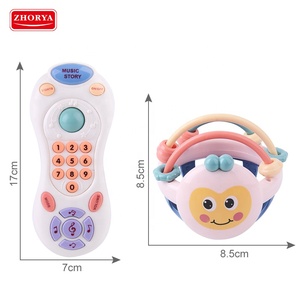 Temprano juego incluyen sonajero y control remoto bebé juguetes educativos con apilables tazas - Product Image 5