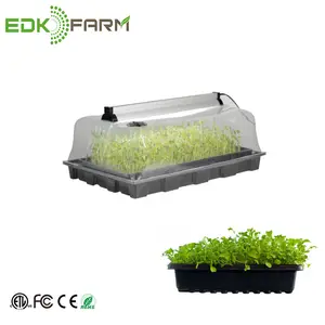 DIY電子キット繁殖ドームt5成長光水耕栽培飼料苗床植物種子成長発芽トレイ