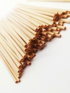 100% biodegradabile naturale tessuto di grano fieno cannucce sostenibili usa e getta per bevande accessori per bandire la barra di plastica - Product Image 2