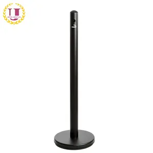 Outdoor Fumatori Pubblico Stazione Posacenere Pole Stand