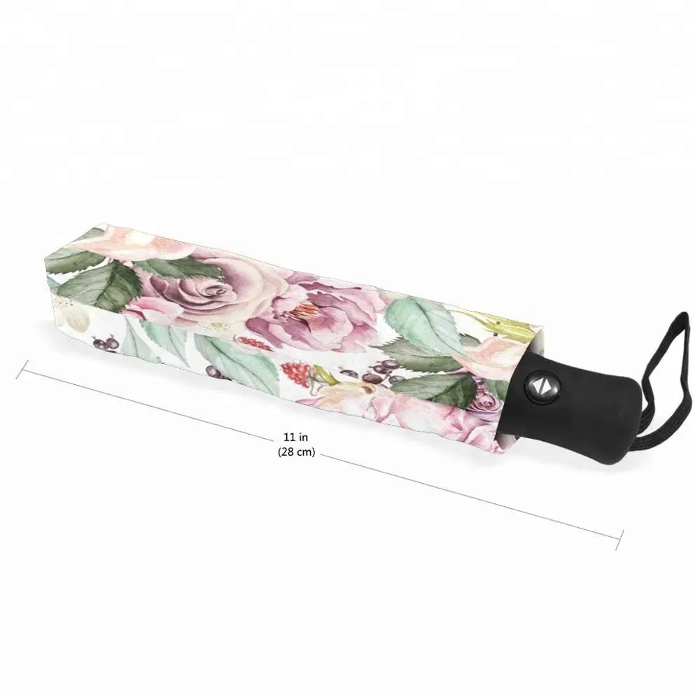 Ultra ligera y pequeña anti-UV Mini plegable paraguas viajes con lindo cápsula caso 5 plegable paraguas compacto