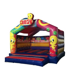 Castillo inflable del caramelo inflable comercial <span class=keywords><strong>de</strong></span> la gorila colorida - Product Image 1