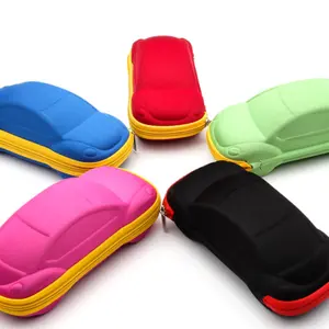 Милые милые разноцветные модели автомобиля детские солнцезащитные очки чехол