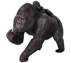Classique En Plein <span class=keywords><strong>Air</strong></span> Animaux Sculpture En Fiber <span class=keywords><strong>De</strong></span> Verre <span class=keywords><strong>De</strong></span> Résine <span class=keywords><strong>De</strong></span> Gorille <span class=keywords><strong>Famille</strong></span> Statue - Product Image 4