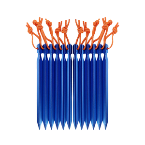 7075 picchetti per tende in alluminio picchetti per tende a terra personalizzazione OEM ODM picchetti leggeri per telo per tenda - Product Image 2