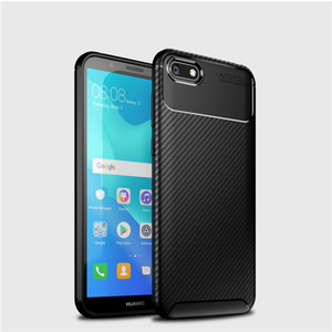 Saiboro de fibra de carbono tpu a prueba de golpes caso de la contraportada para huawei <span class=keywords><strong>honor</strong></span> 7huawei <span class=keywords><strong>honor</strong></span> <span class=keywords><strong>8e</strong></span> y5 primer - Product Image 3