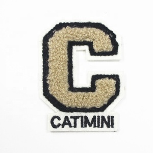 ファッション柔術デニムジャケット服パッチ刺EmbroideryカスタムPVCシェニール生地3Dレーザーカット、ロックボーダーアイアンオン100PCS - Product Image 2