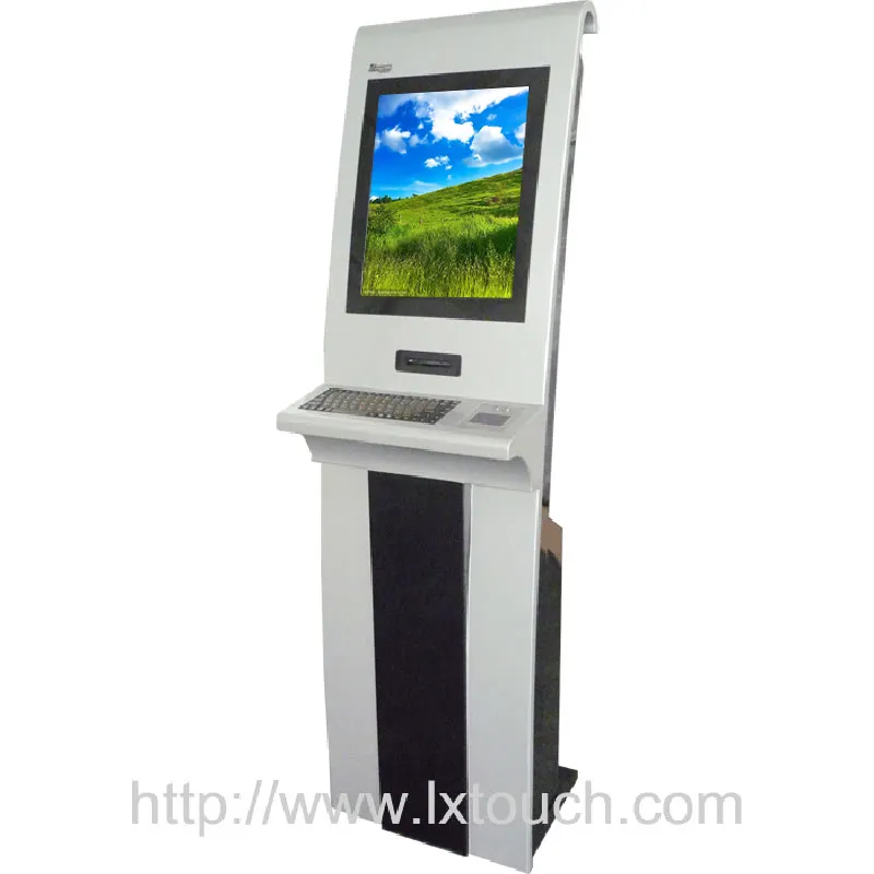 Fabrika satıcı özel ödeme kiosk klavye yazıcı akıllı çok fonksiyonlu dokunmatik ekran kiosk totem lcd ekran